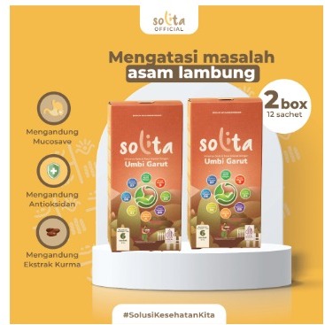 

BUNDLE 2 Box Minuman Serbuk Umbi Garut Isi 6 Sachet Rasa Coklat untuk Atasi Asam Lambung, Maag, dan GERD