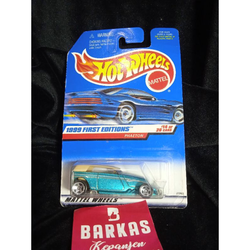 Hot Wheels Phaeton 1999 first editions