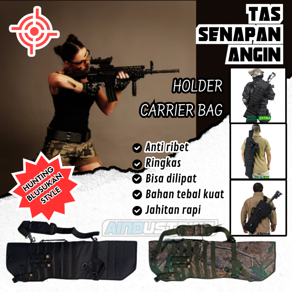 Tas UKLIK Canon Ransel Jahitan rapi Kuat Bahan tebal tali bahu empuk Ringkas bisa dilipat