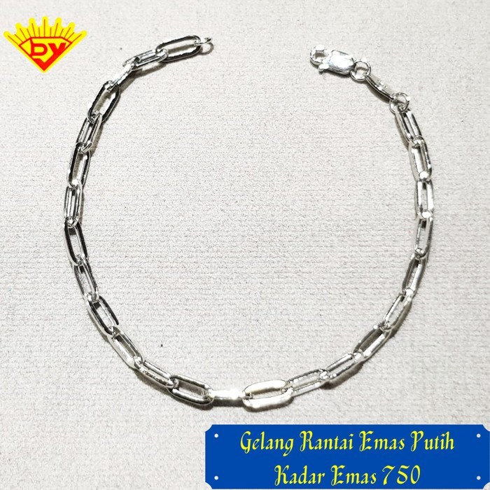 Gelang Rantai Emas 03 Kadar Emas 750