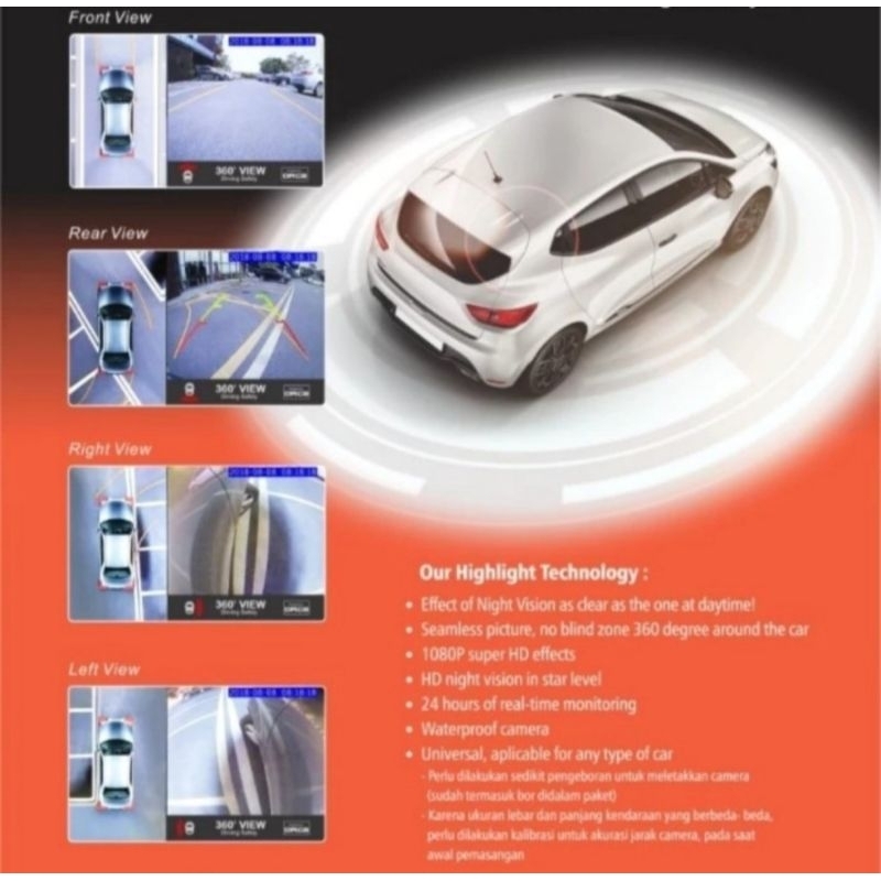 Kamera Orca 360 brid eyes view 2D - camera orca 360 - camera universal