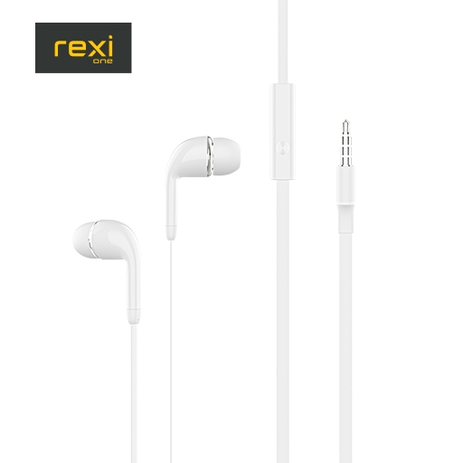 REXI EI01WIRED EARPHONE FLAT CABLE
