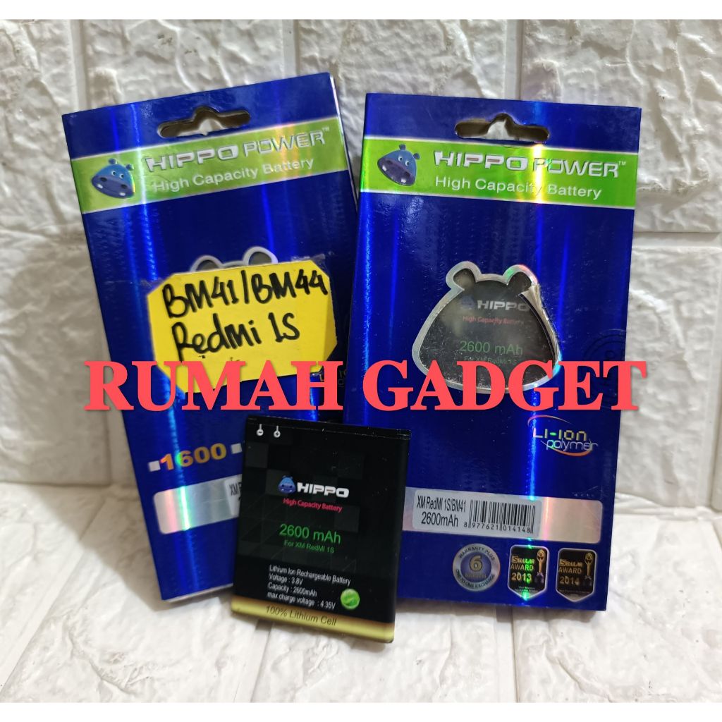 BATERAI DOUBLE POWER REDMI 1/REDMI 2 BM41/BM44 BATTERY