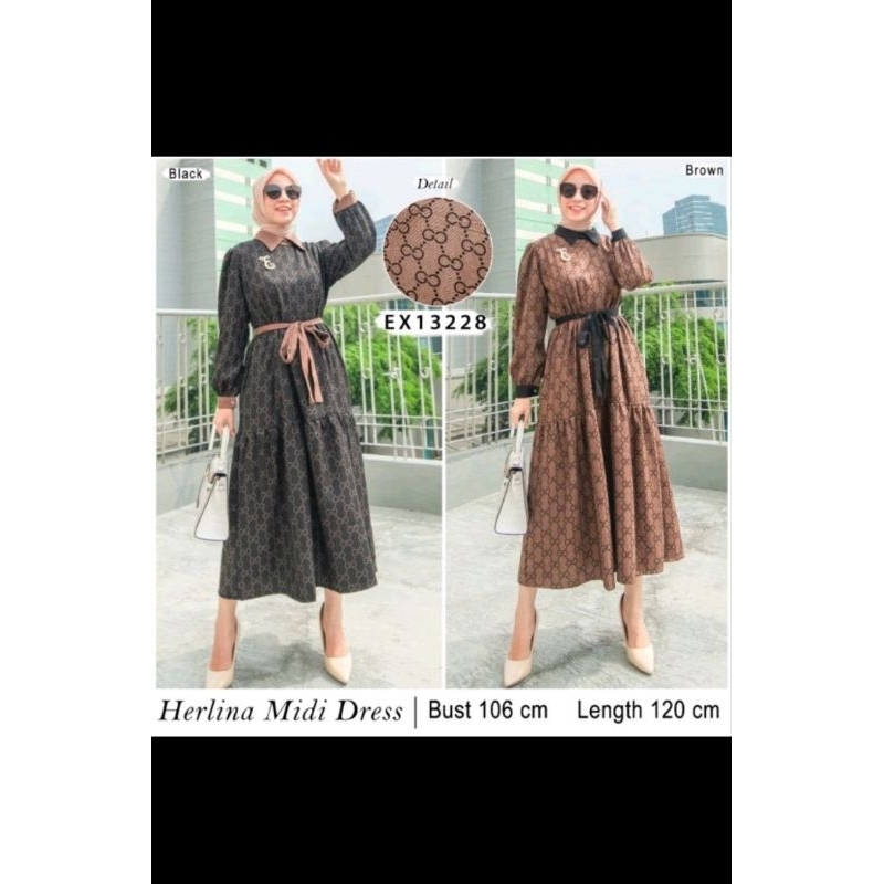 gamis extu mididress extu