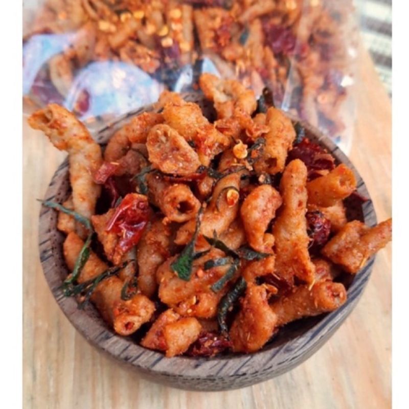 

Usus crispy super pedas 250gr