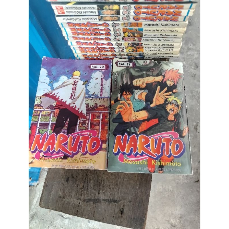 komik naruto vol 71&72