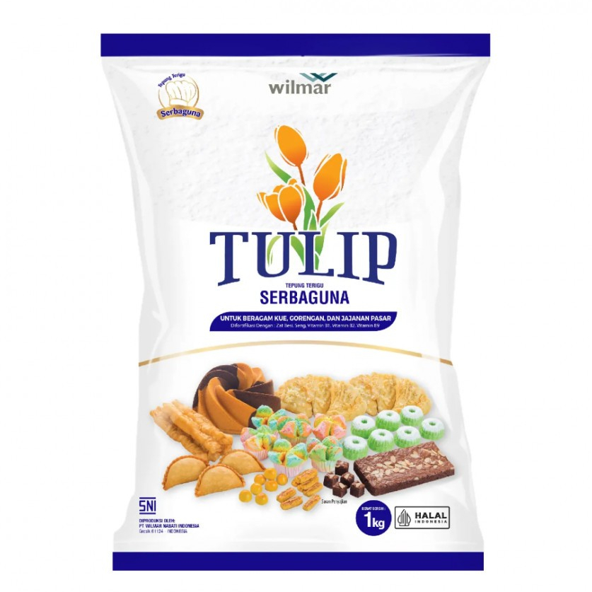 

TULIP tepung terigu serbaguna 1 kg