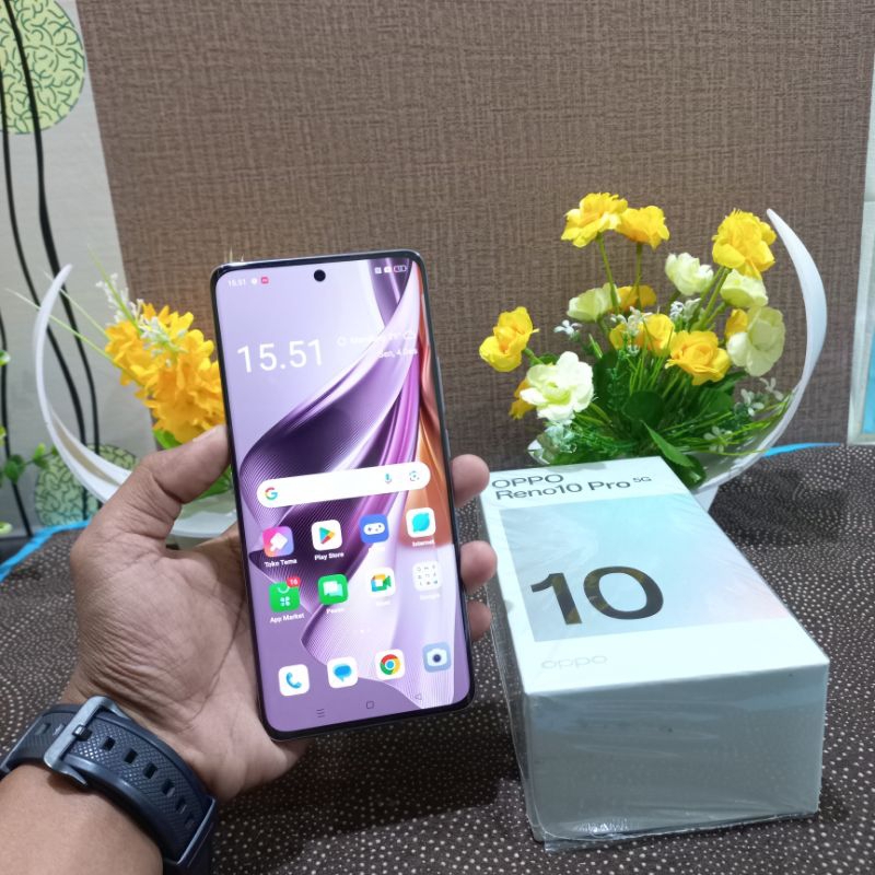 Oppo reno 10 pro 5g 12/256 second murah