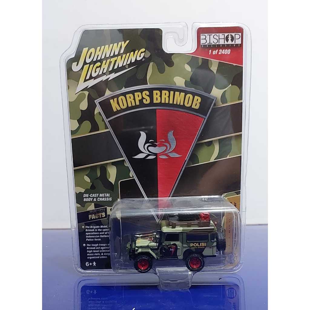 Johnny Lightning 1/64 Toyota Land Cruiser 1980 Korps Brimob