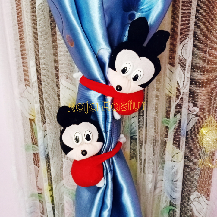 Ikatan gorden jendela karakter / Tali gorden