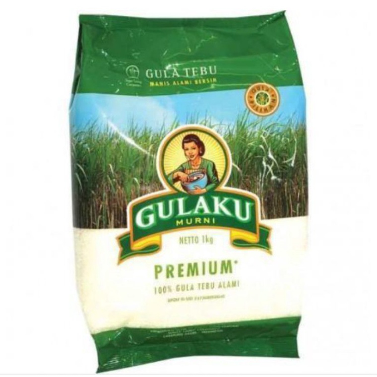 

[♜H74<] GULAKU Gula Tebu Premium 1kg [232]