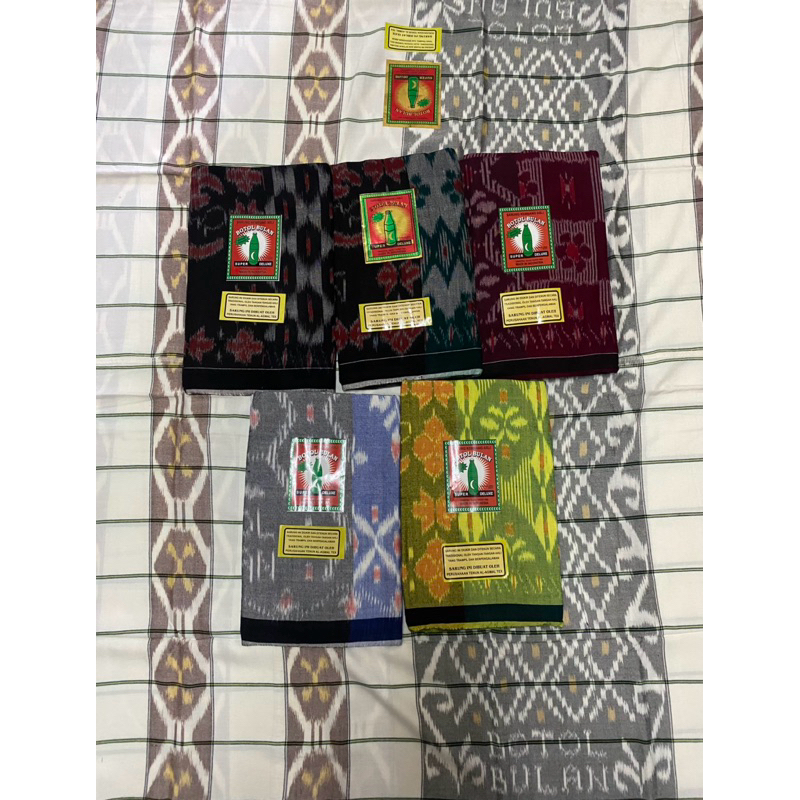 Sarung Goyor Botol Super Deluxe Bulan Sarung Kembang Asli