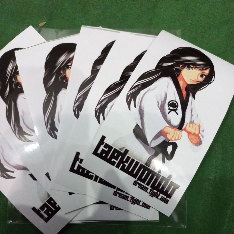 

STIKER TAEKWONDO GIRL DREAMFIGHTWIN