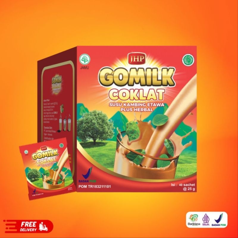 

GOMILK SACHET 1 PAK LEBIH HEMAT SUSU HERBAL KESEHATAN (BERGARANSII) (ORIGINAL)