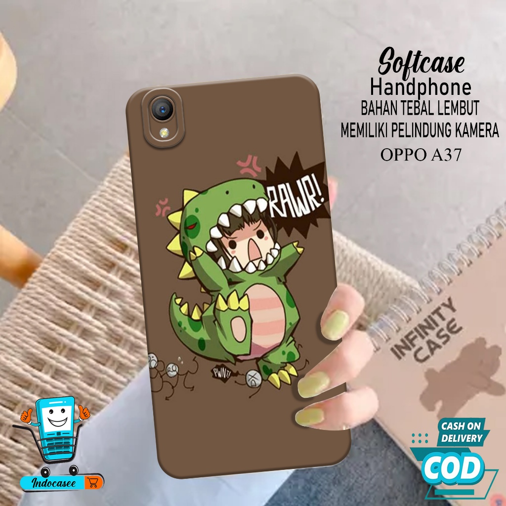 Softcase Oppo A37- Case Oppo A37 - Fashion Lucu - Casing Oppo A37 - Kesing Oppo A37 - Silikon Tpu - 