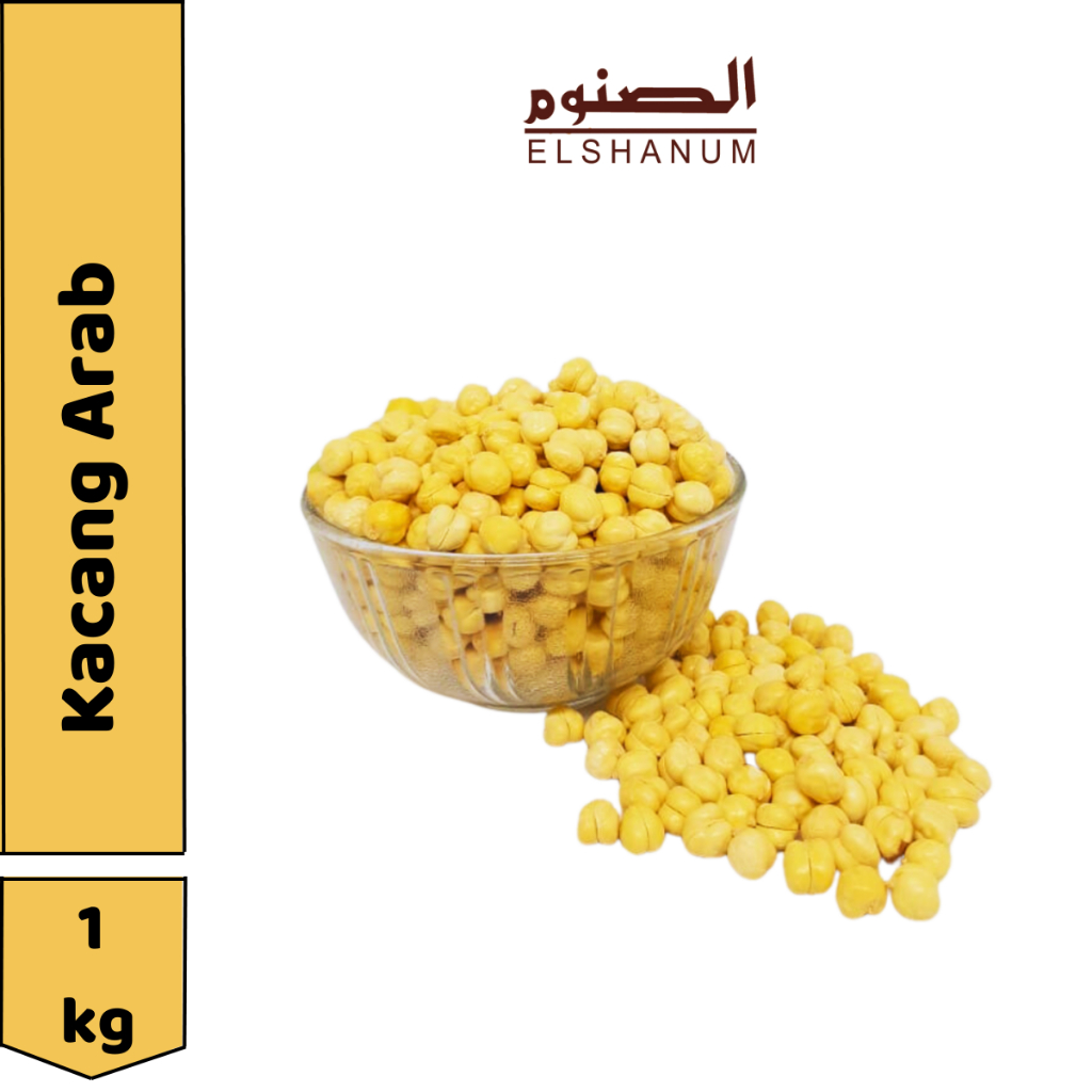 

Kacang arab Fresh 1kg / kacang arab keju / Kacang Kebuli / Garbanzo / oleh oleh haji dan umroh