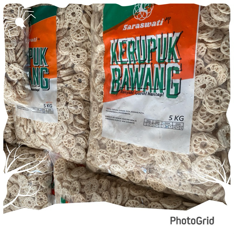 

KERUPUK MAWAR SARASWATI BESAR 250GRAM