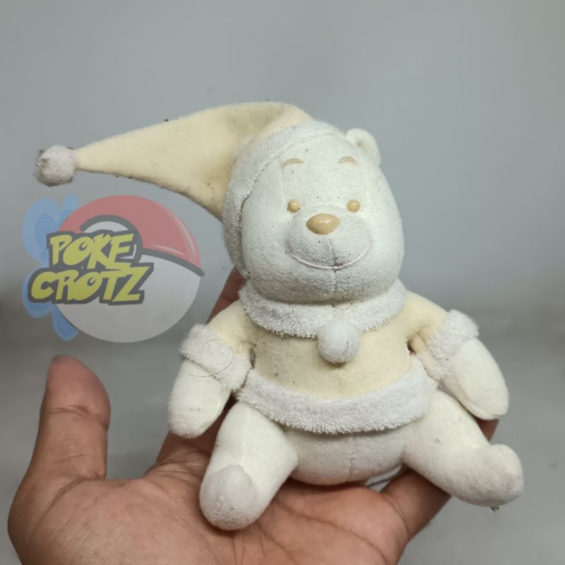 Boneka pooh mungil cream disneyland plush