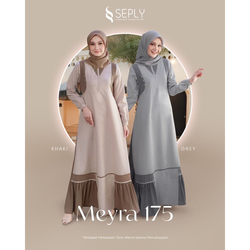 Meyra 175 Seply/ Gamis Meyra Seply/ Gamis Daily Seply