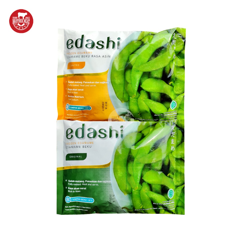 

[KODE PRODUK 6PTOW5259] EDASHI Edamame Frozen 500gr, Kacang Edamame Beku