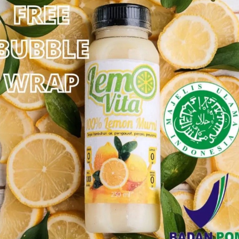 

[COD LT69] Lemovita 250 ML BPOM , Lemonvita FRESH SARI LEMON LEMOVITA JUS MURNI 100% TANPA PENGAWET DIET ALAMI PURE LEMON WATER (BPOM) 53