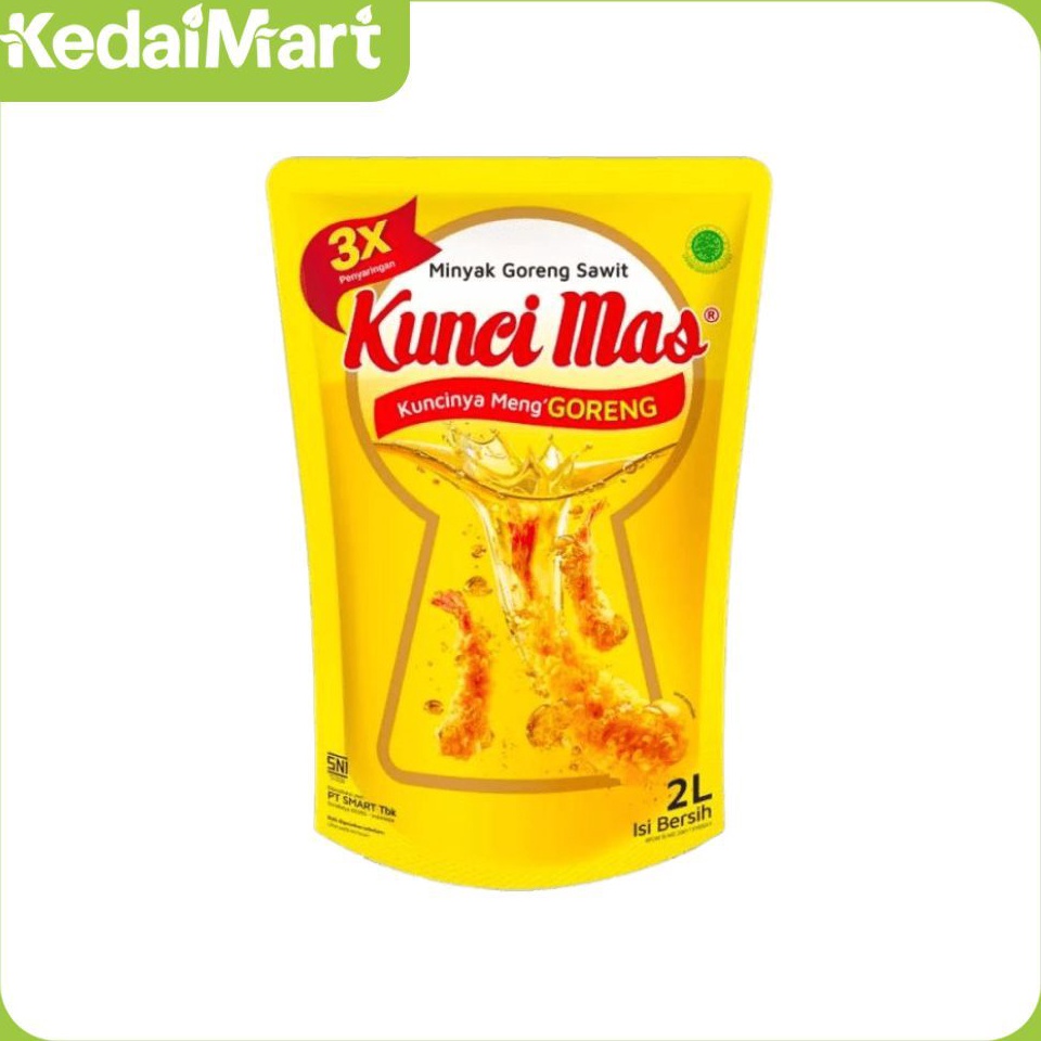 

Gr0sir Minyak Goreng Kunci Mas 2 L Murah