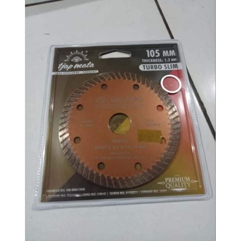 mata pisau potong keramik, granit 4 inch turbo tjap mata