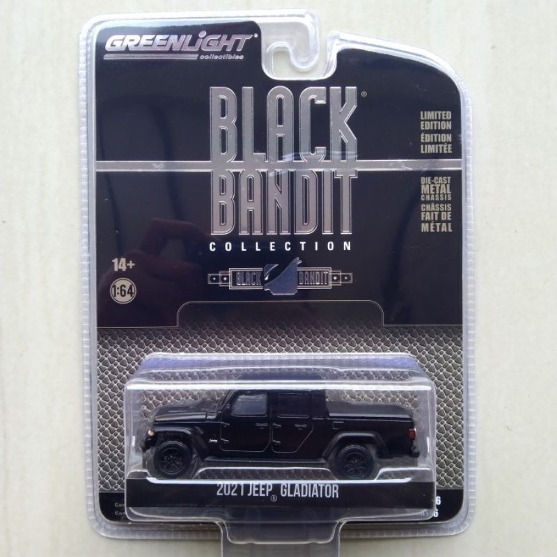 Greenlight 2021 Jeep Gladiator Black Bandit