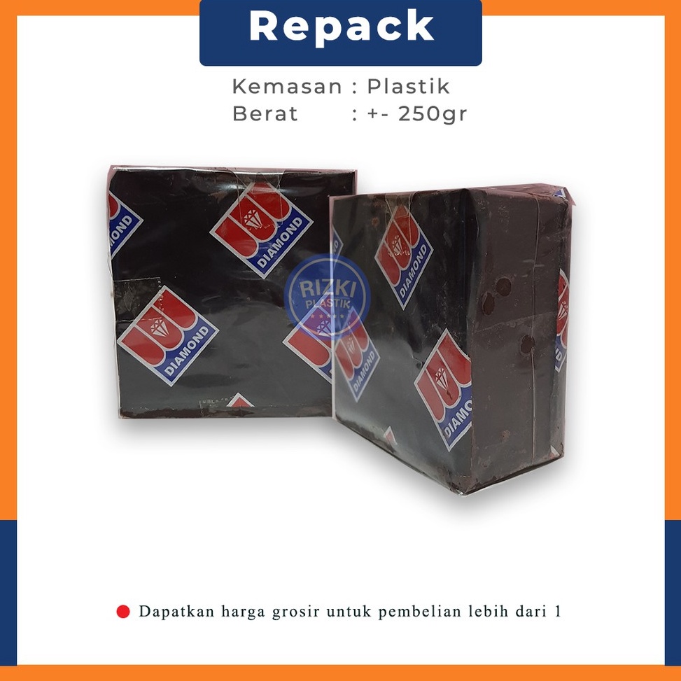 

[♛J78>] Coklat Batangan Dark Diamond Blok +- 250gr / Dark Chocolate dcc [204]