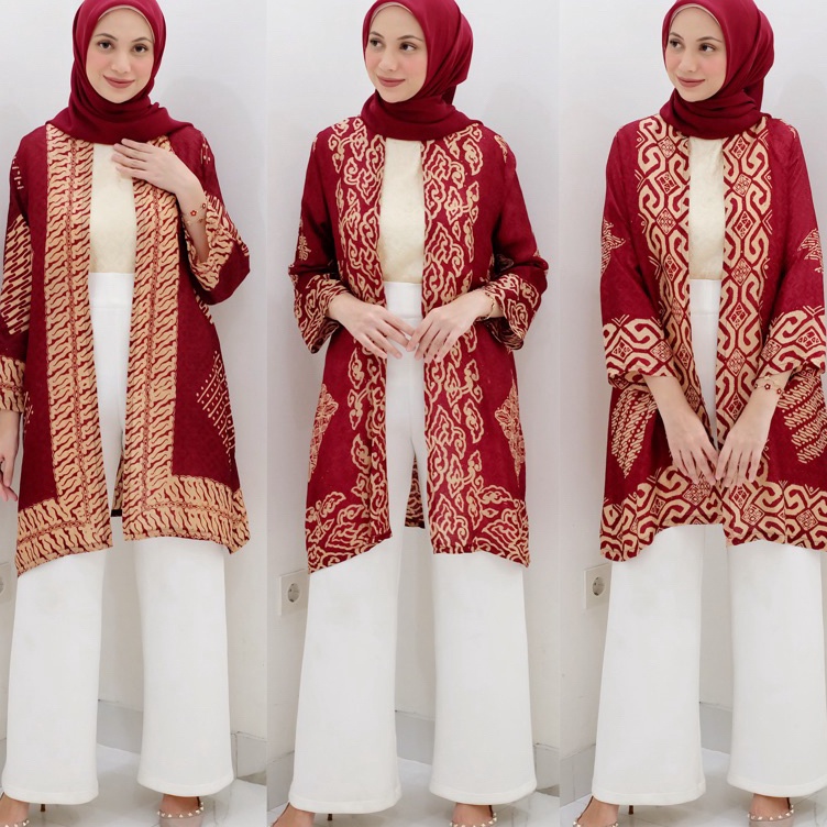 [KODE FJMCD] Arumi Batik Outer Only by SARAH THE LABEL
