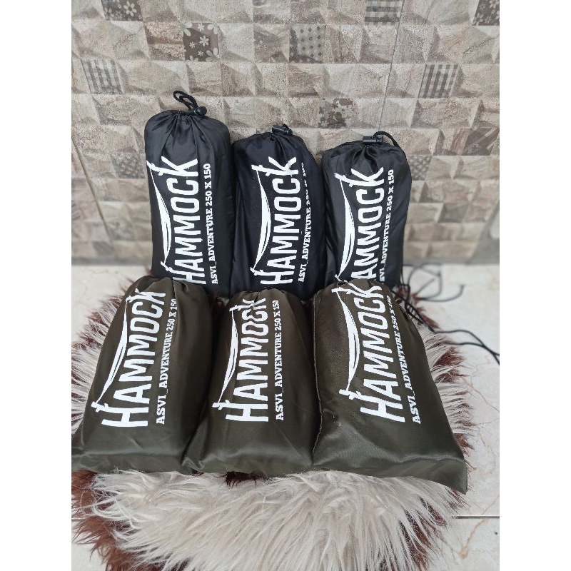 Hammock/ayunan gantung/ayunan santai/outdoor/adventure