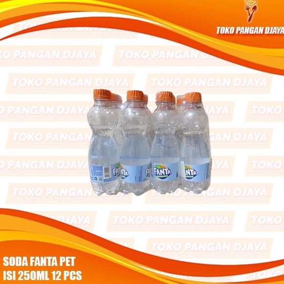 

52 Zoda Soda Fanta Pet 250ml isi 12 pc Murah Banget