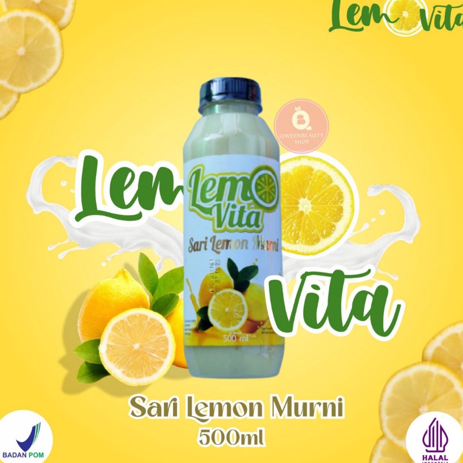 

➥Ready⁑☍ [ 500ml ] BPOM LEMOVITA Sari Lemon Murni Jus Lemon 100% Murni Jus Diet F44