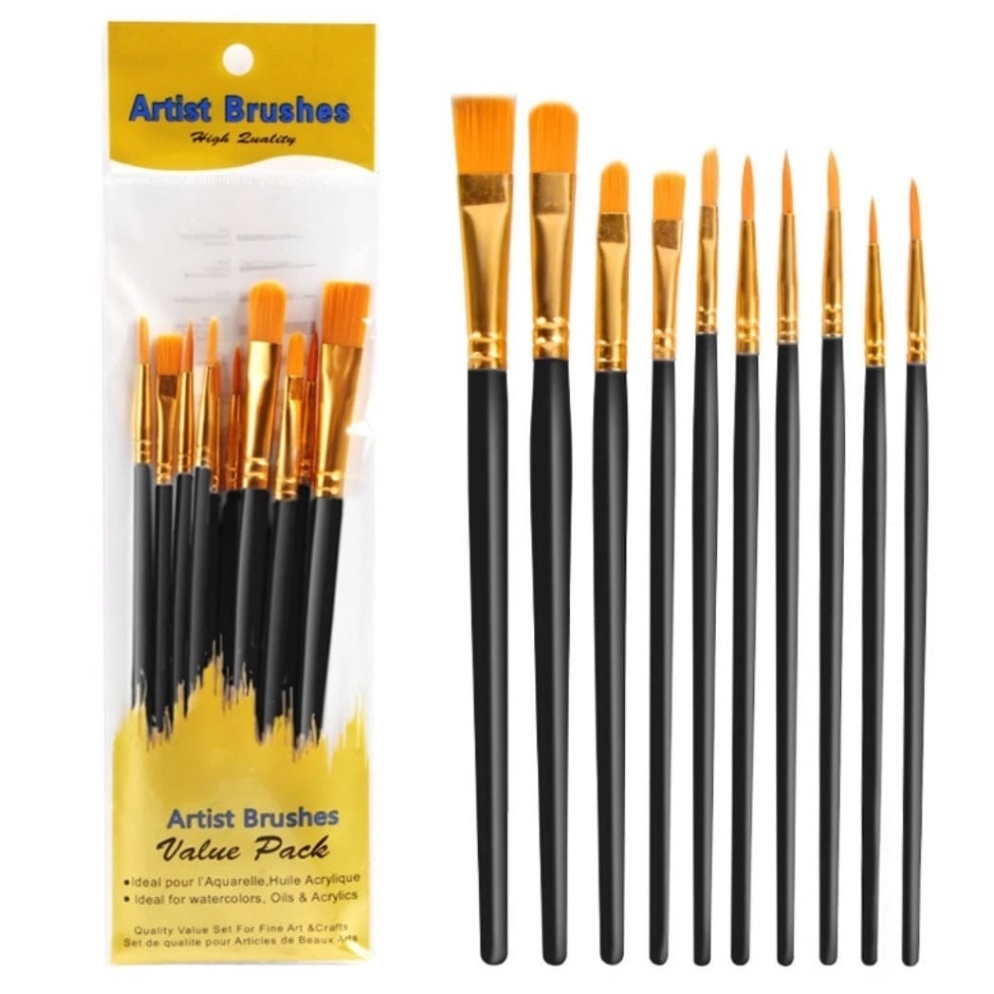 

Hot Sale➡ kuas gambar/kuas lukis set 10 AK-10 Terlarisss ′▽