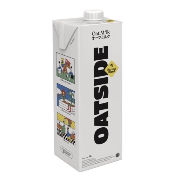 

37 OATSIDE OAT MILK SUSU OAT 1L 6bbzw