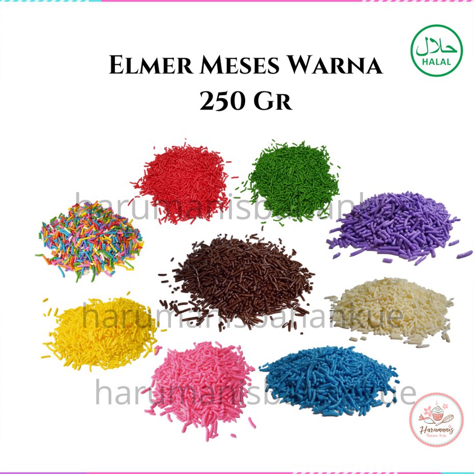 

[KODE 6BWMJ] Elmer Meses Warna Aneka Rasa 250gr
