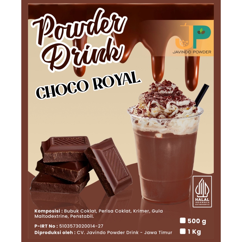 

Re44dy Bubuk Minuman Choco Royal 1 Kg Ayo Beli