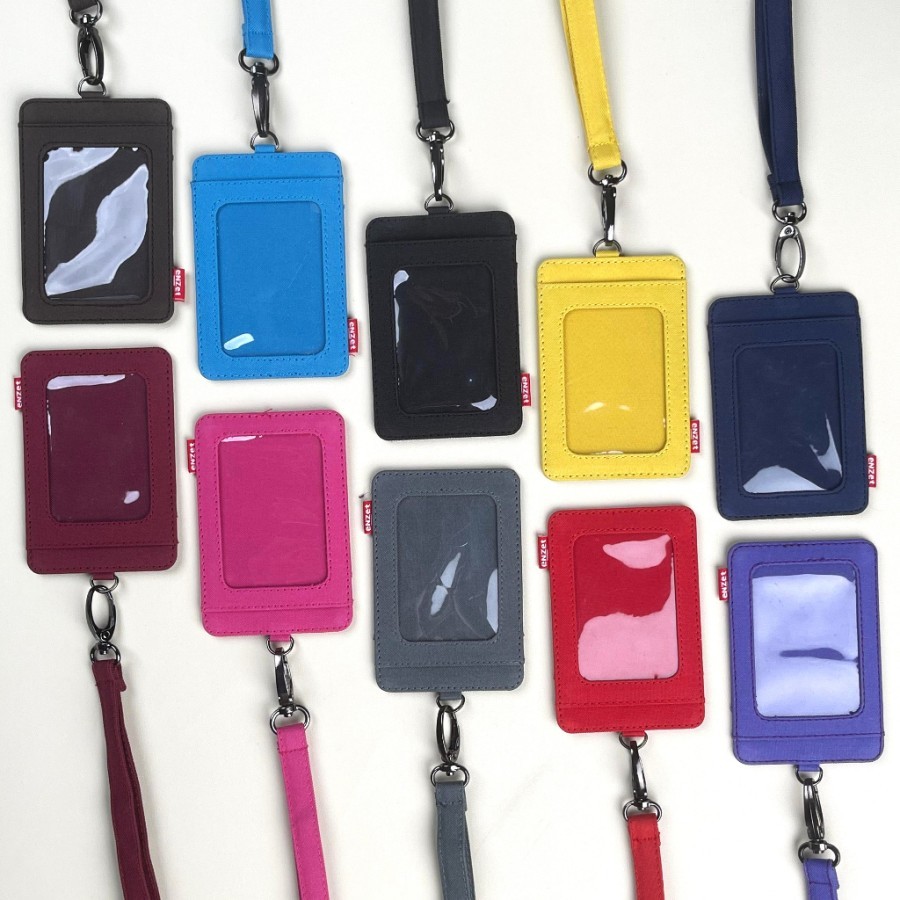 

H7Y ID card holder name tag lanyard dompet kartu gantung kalung polos