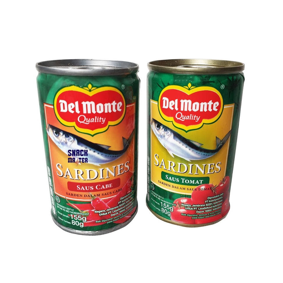 

G8Z Delmonte Sarden - Netto 155 gr zkgpz