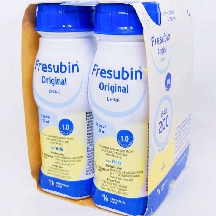 

[™A60<] Fresubin Original 1 kal Vanilla Susu Padat Gizi Tinggi Kalori 200 ml Cuci-Gudang