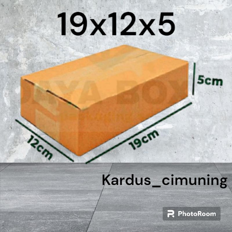 

kardus box packing 19x12x5