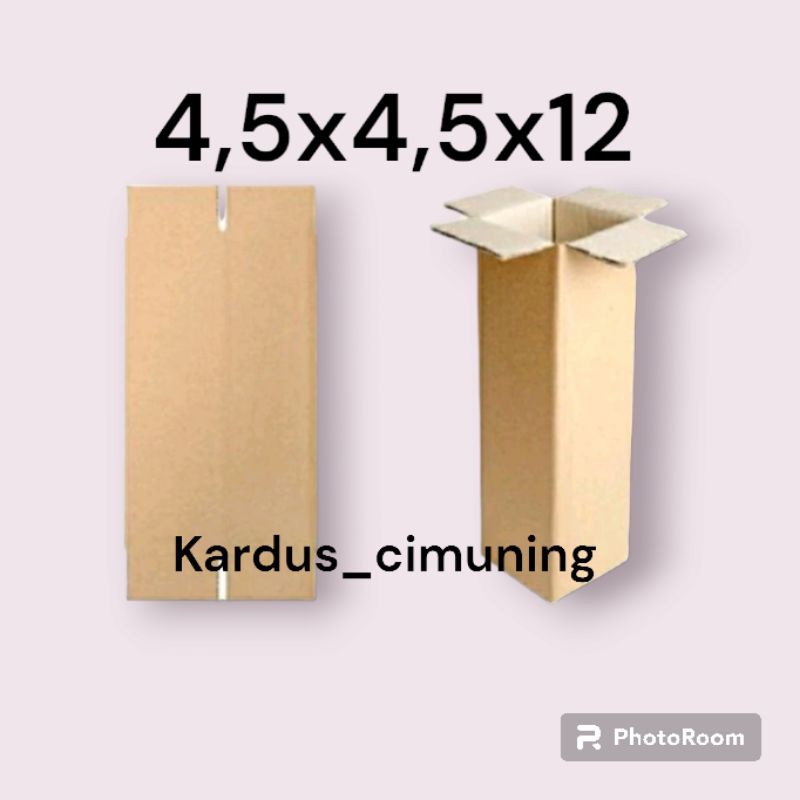 

kardus box packing 4,5x4,5x12