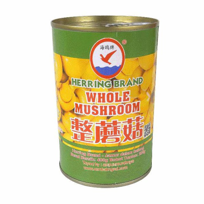 

[ΩS53@] HERRING WHOLE MUSHROOM JAMUR KANCING KALENG 400 GR HERING Discount