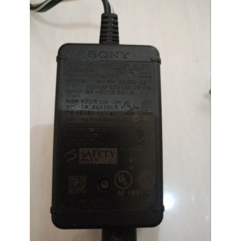 Adaptor Charger Handycam Sony