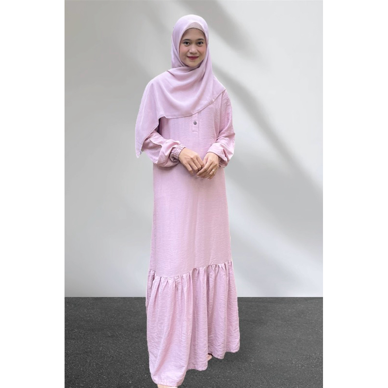 Gamis Dewasa Linen ALIFA Dress