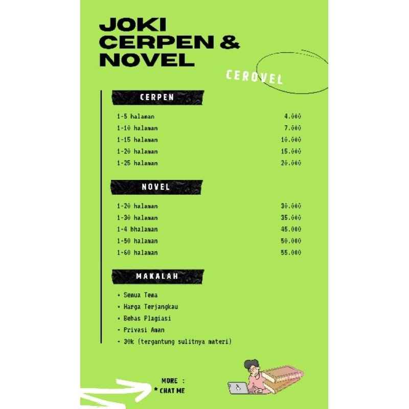 Joki Cerovel dan Makalah