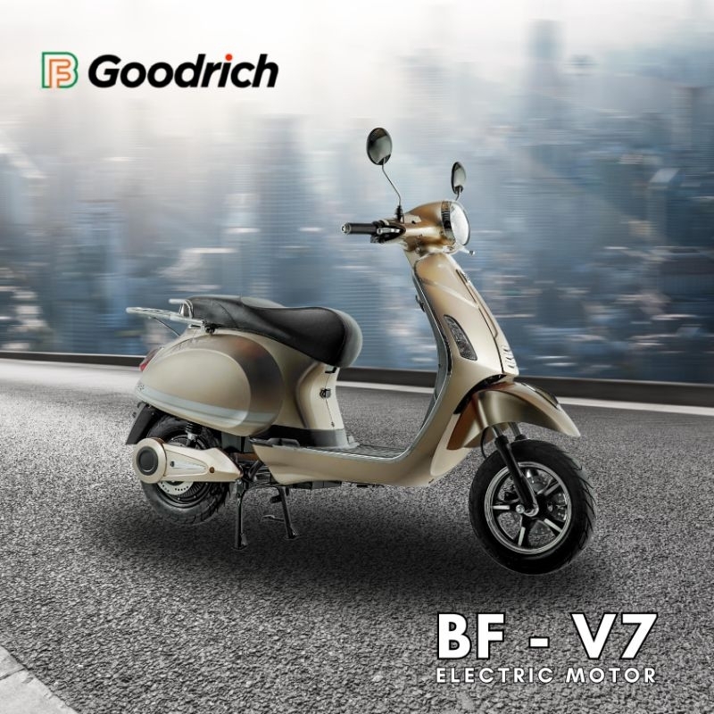 Sepeda Motor Listrik BF GOODRICH V7 Terbaru 1000 Watt Garansi Resmi not Uwinfly Pacific Exotic Vespa