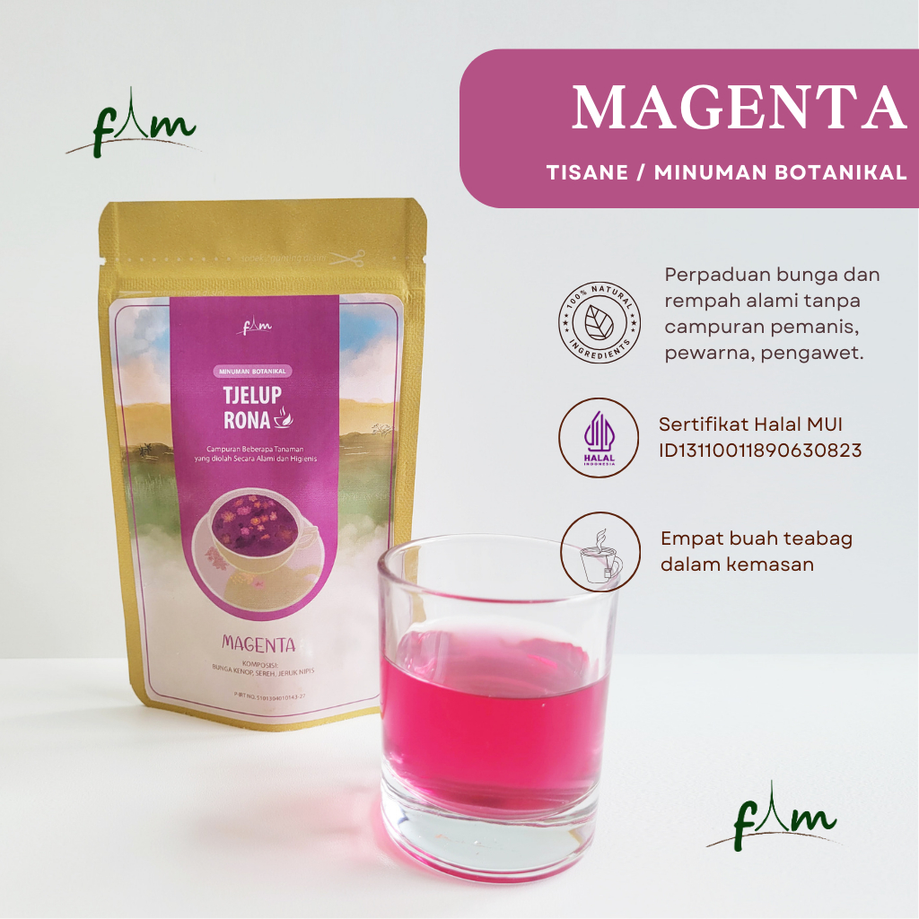 

Artisane Tea Tisane Tjelup Rona Magenta