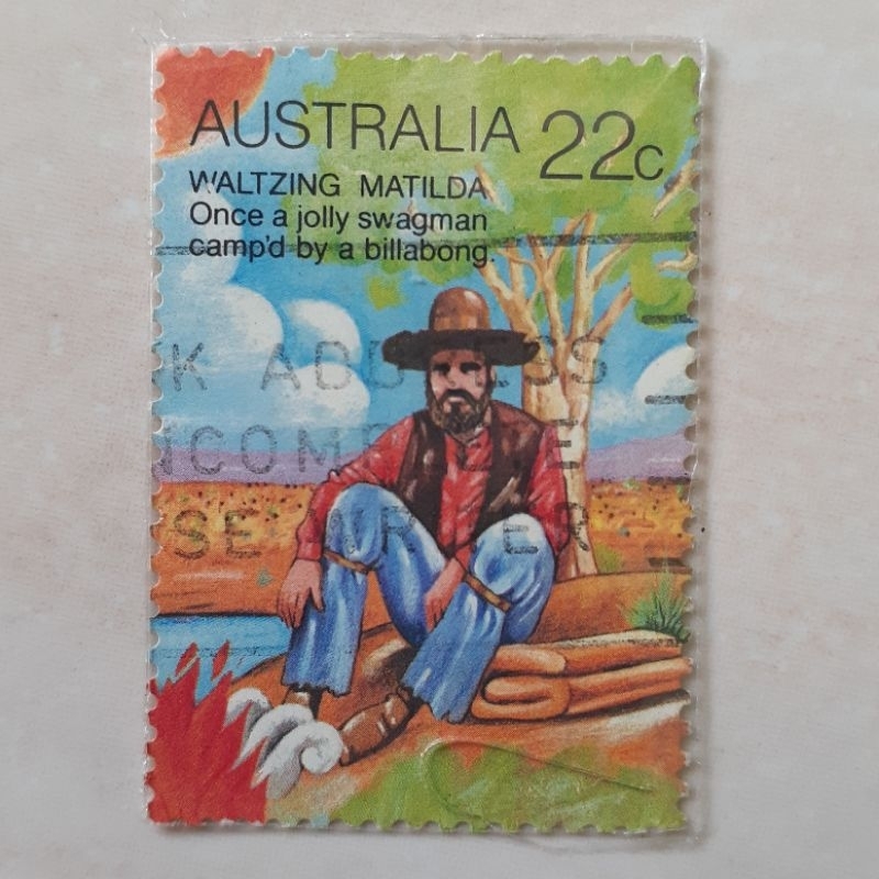 

Perangko Australia Australian Folklore Waltzing Matilda (1st series) Tahun 1980