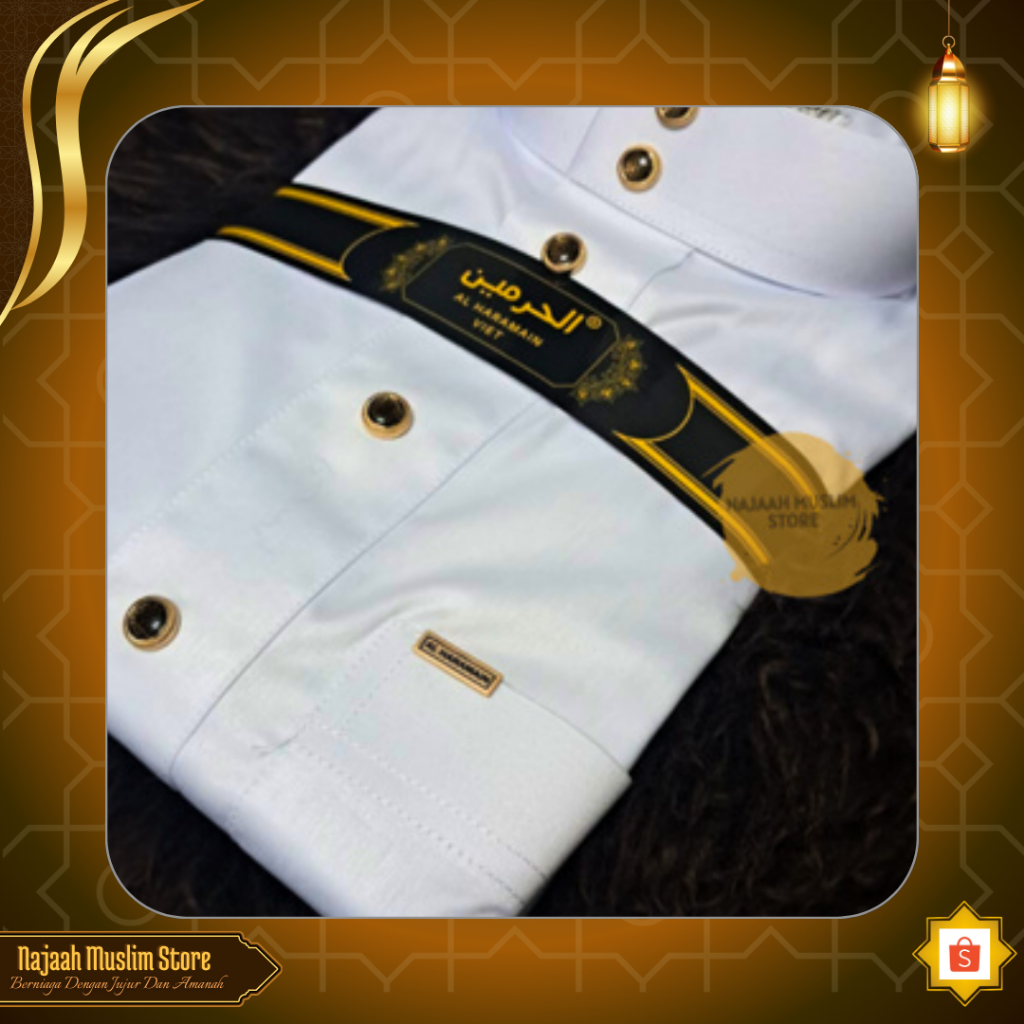 Jubah Saudi Al Haramain premium original